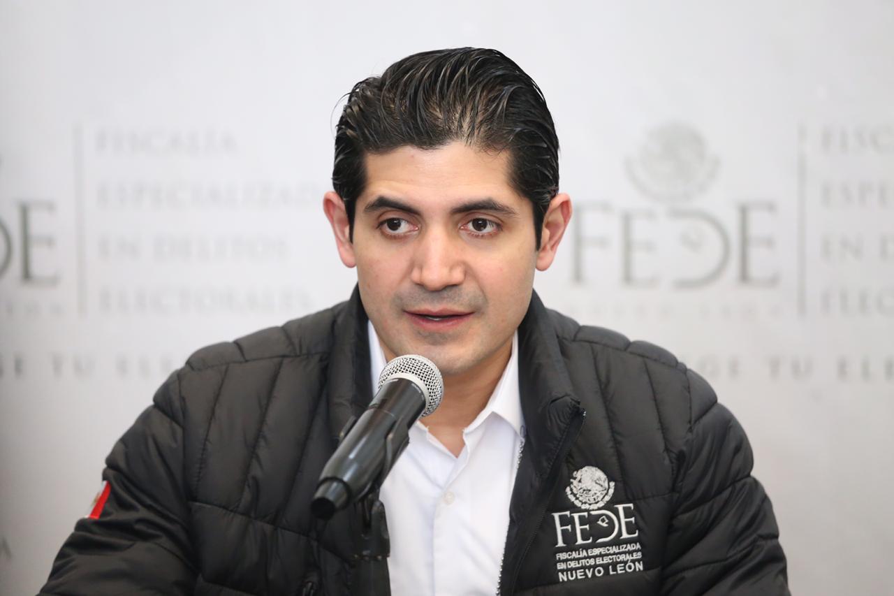 Gilberto de Hoyos Koloffon, fiscal electoral. Foto: Jorge López