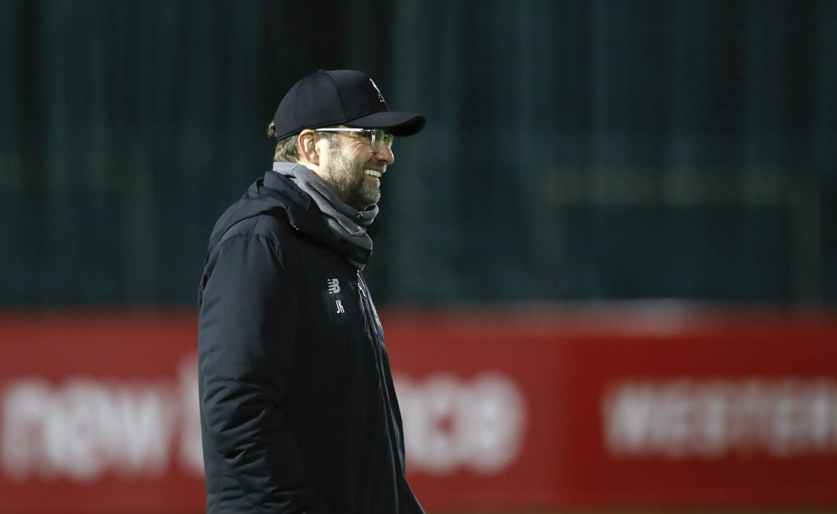 Jürgen Klopp, director técnico de Liverpool (AP)