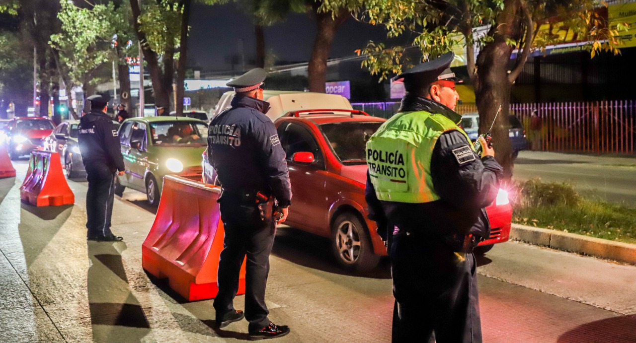 El Operativo Alcoholímetro se ha mantenido para resguardar la seguridad en la capital poblana (Especial)