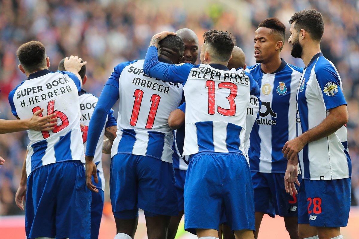 El Porto vence a Rio Ave en la Jornada 15 de la Liga de Portugal (Twitter @FCPorto)