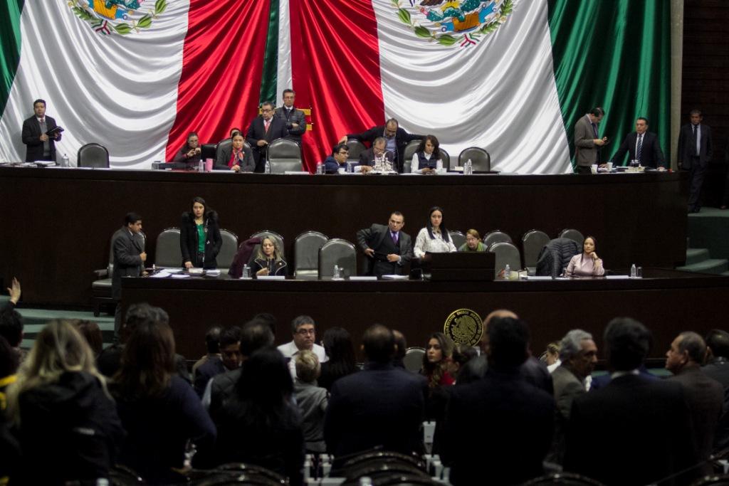 Sesión de este domingo en la Cámara de Diputados (Cuartoscuro)