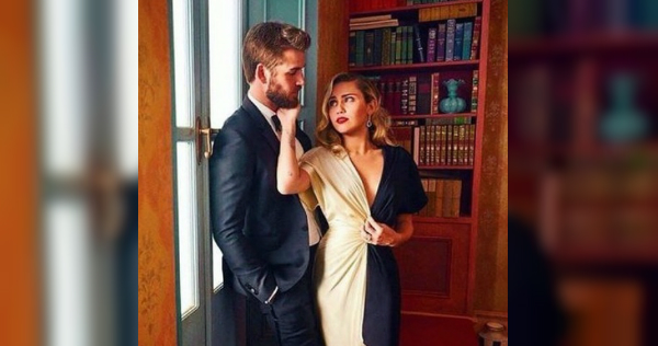 Miley Cyrus y Liam Hemsworth. (Especial)