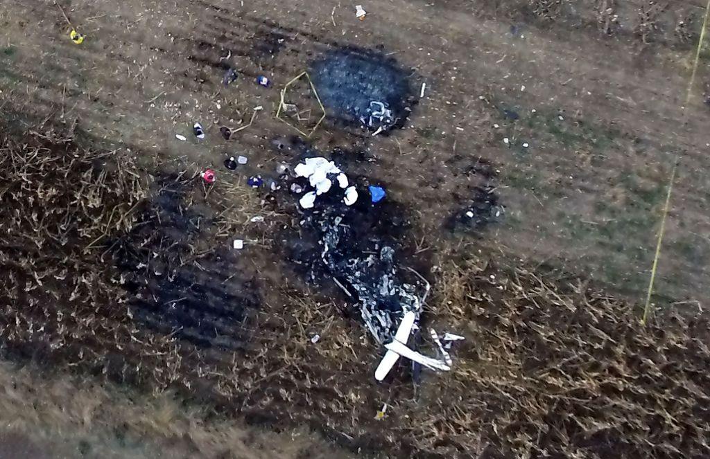 De acuerdo con las primeras investigaciones, el helicóptero tuvo una falla que ocasionó su desplome. AFP