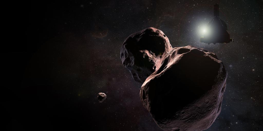 Ultima Thule se encuentra en el Cinturón de Kuiper. (NASA)