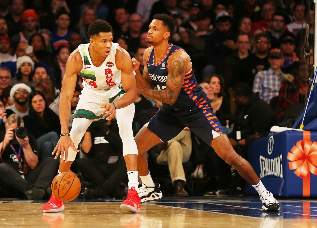 Bucks vencen a Knicks en duelo navideño de NBA (Reuters)