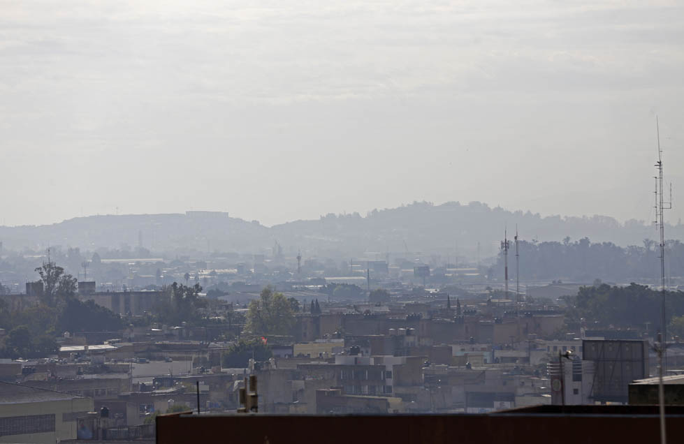 La contaminación alcanzó un punto crítico durante el 24 y 25 de diciembre en Guadalajara (Fernando Carranza).
