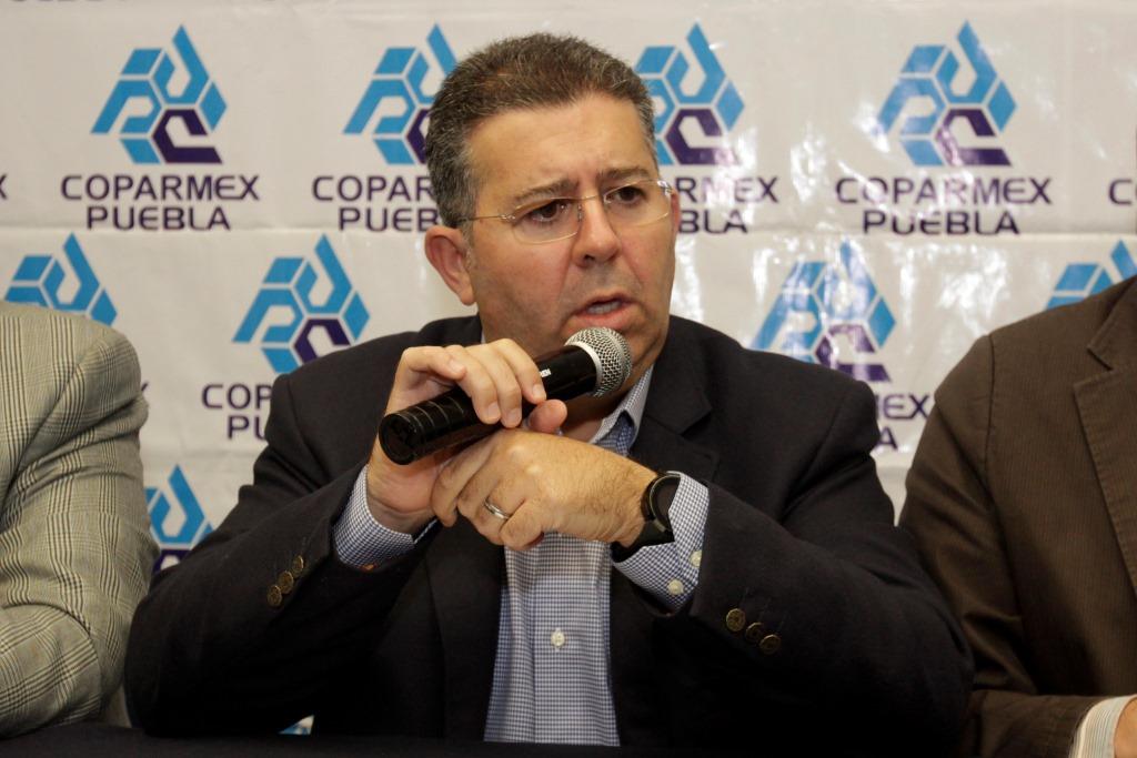 Fernando Treviño Núñez, presidente de la Confederación Patronal de la República Mexicana (Coparmex) Puebla (Agencia Enfoque)