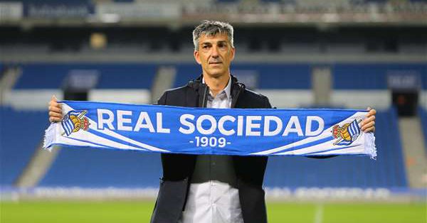 Imanol Alguacil, nuevo director técnico de la Real Sociedad (Twitter @RealSociedad)