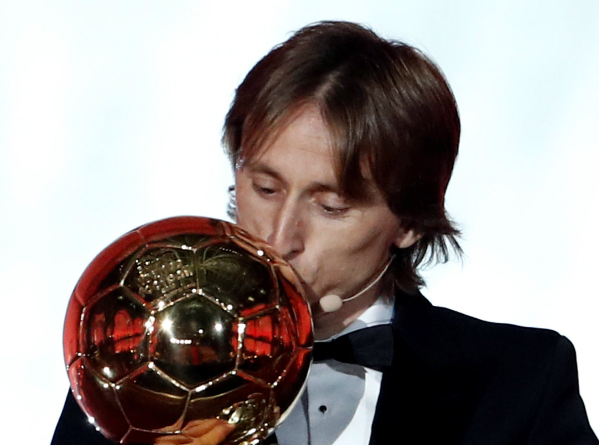 Luka Modric, ganador del Balón de Oro 2018 (Reuters)