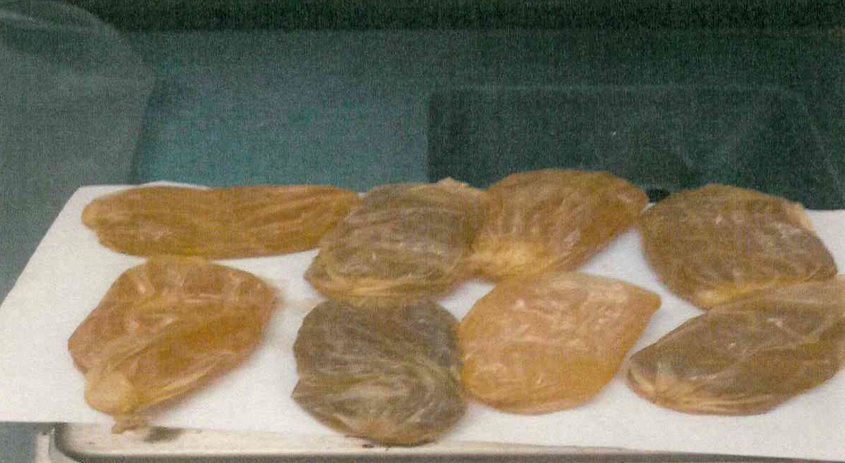 Se trata de 22 cápsulas con clorhidrato de cocaína (Cortesía)