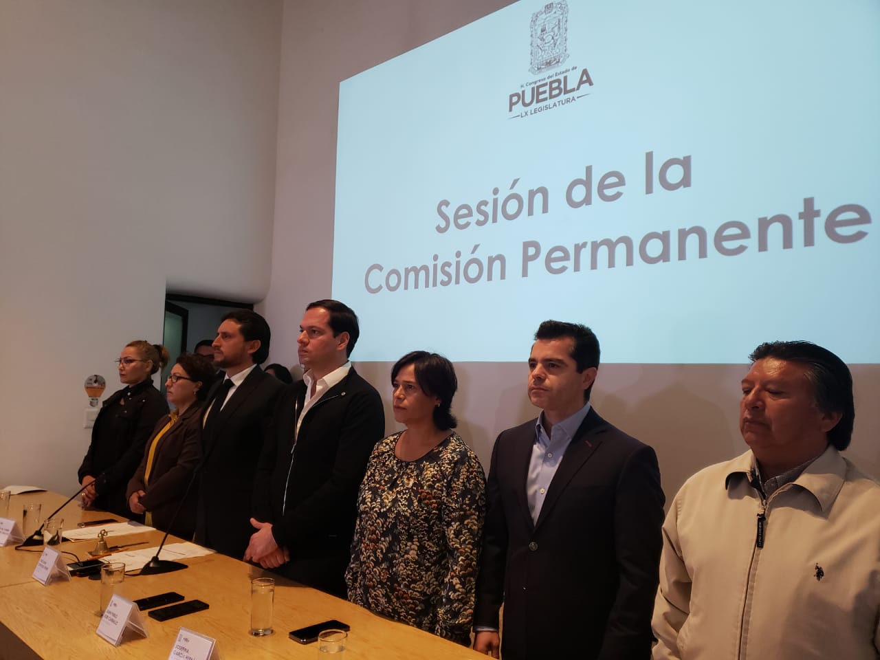 Sesión de la Comisión Permanente del Congreso del Estado de Puebla (Especial)