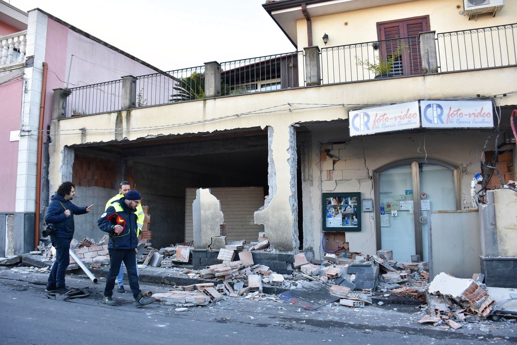 Se trata del sismo más importante desde que el Etna entrara en erupción el 23 de diciembre. AP
