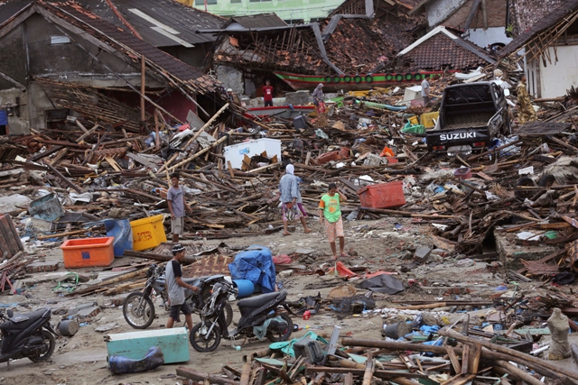 Indonesia eleva nivel de alerta por tsunami/AP.