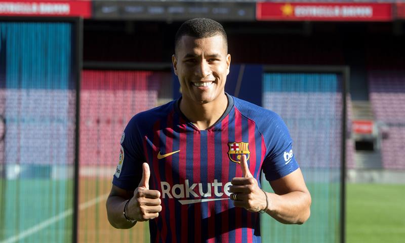 Jeison Murillo, nuevo jugador del Barcelona (EFE)