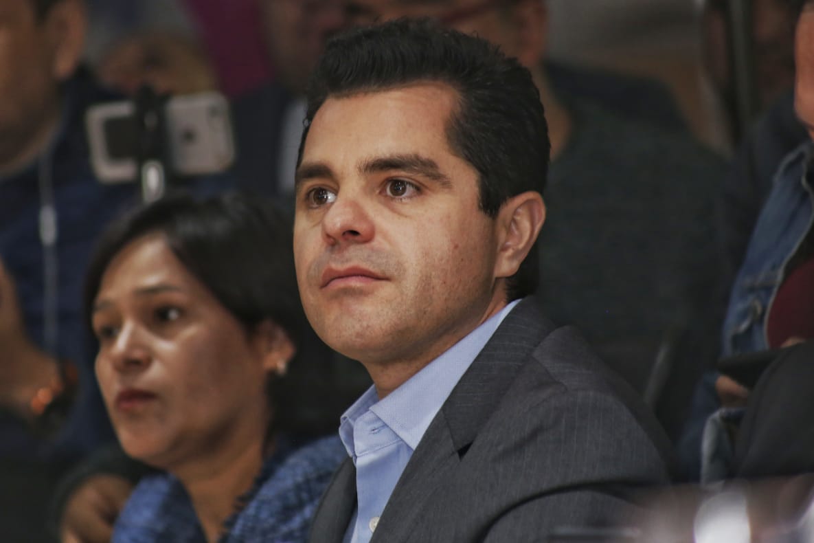 Marcelo García Almaguer, diputado local del PAN en la comisión de Hacienda y Patromonio Municipal. (Andrés Lobato)