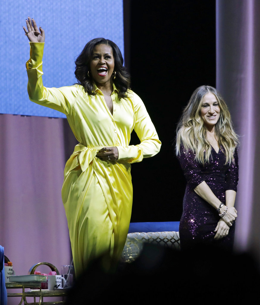 El 15% de los mil 25 estadunidenses encuestados dijo admirar en primer lugar a Michelle Obama. AP