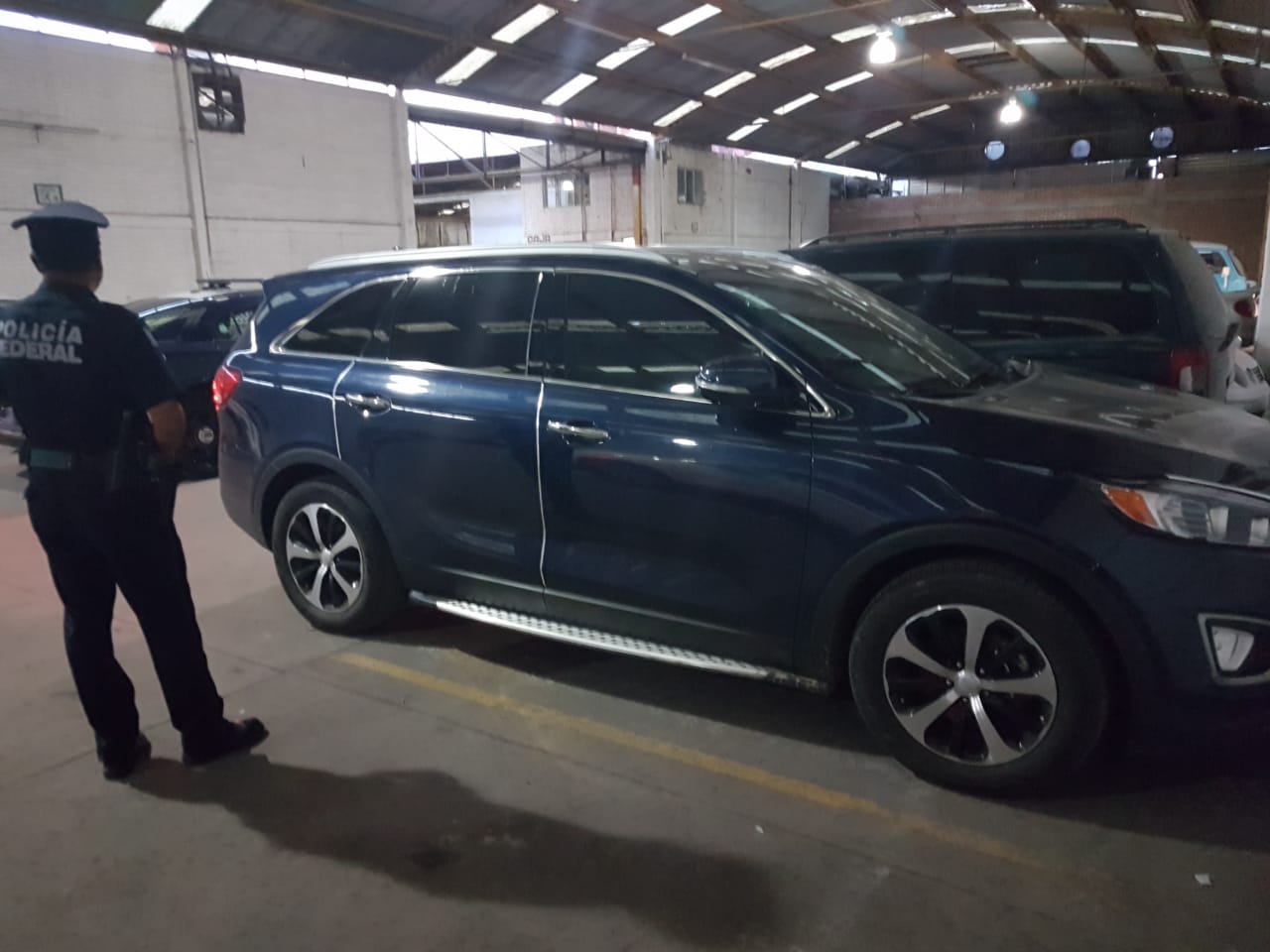 La camioneta fue localizada en la colonia Españita