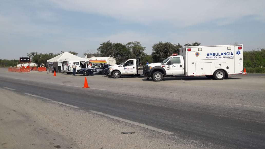Operativo "Guadalupe Reyes" a cargo de Policía Federal y Protección Civil.