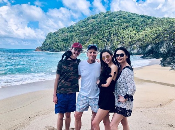 Catherine Zeta-Jones y Michael Douglas viajaron a Cuba ( Foto: Instagram)