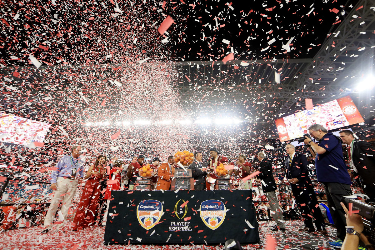 Crimson Tide de Alabama, campeón del Tazón de la Naranja (AFP)