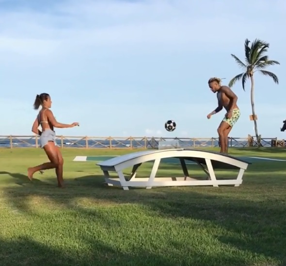 Natalia Guitler y Neymar (Especial)