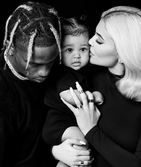 Kylie Jenner y Travis Scott debutaron como padres este 2018 (Foto: Instagram)