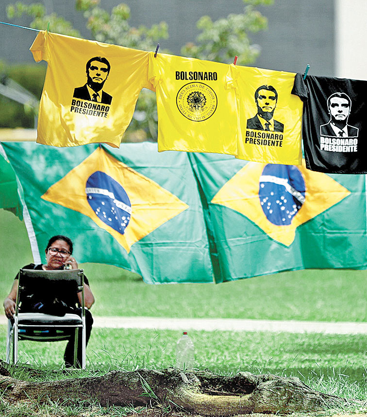 El martes, el ex militar asumirá la presidencia en Brasilia. (EFE)