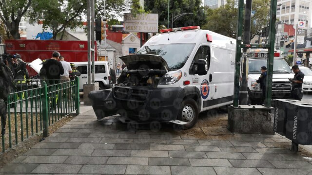choque Roma Sur. (Jorge Becerril)
