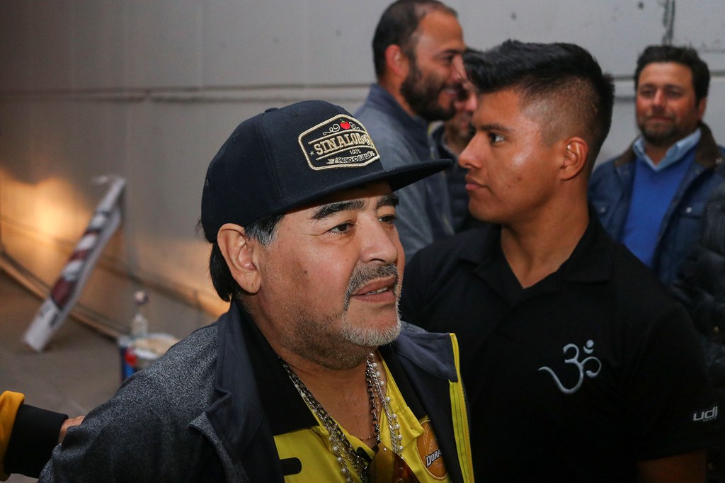 El estratega argentino Diego Armando Maradona (Imago7)
