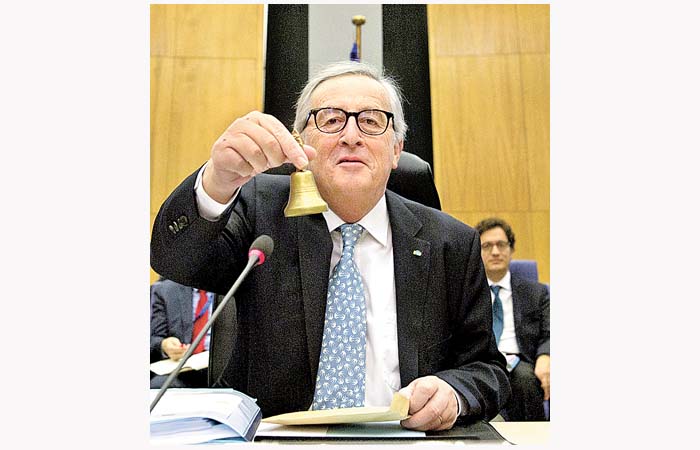 Jean-Claude Juncker. Virginia Mayo/AP
