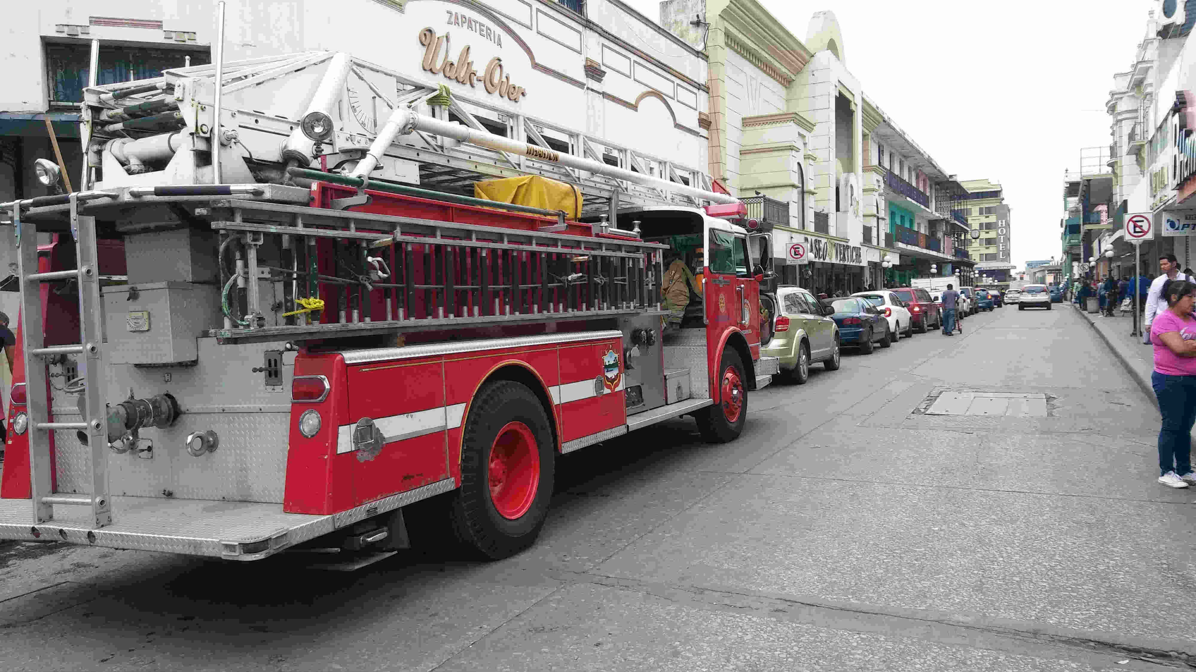 Unidad de bomberos.