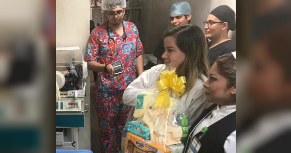 Marisol Aguilar Pineda, nació de parto natural en el municipio de Madero.
