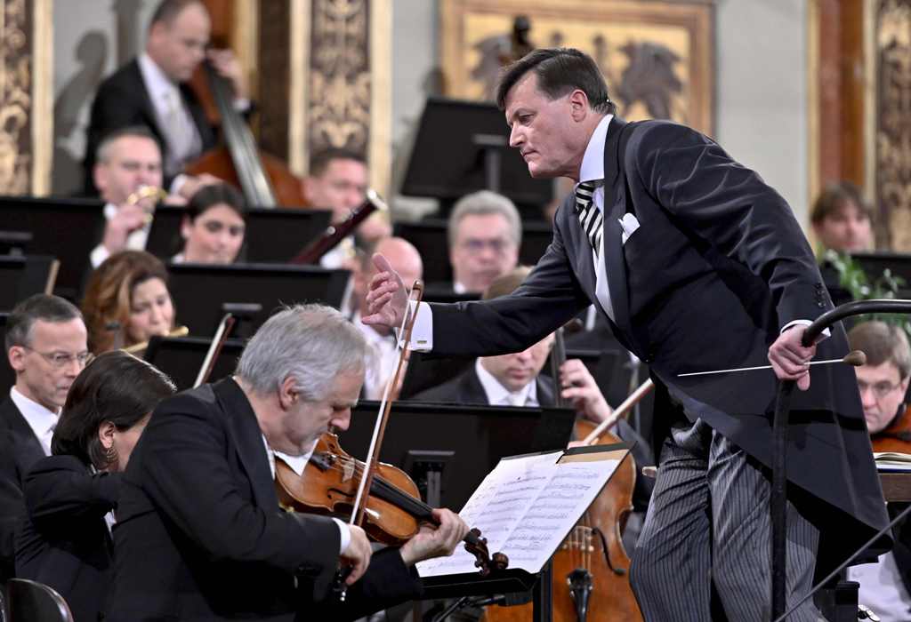 El programa del concierto incluyó más de 20 obras. (Foto: AFP)