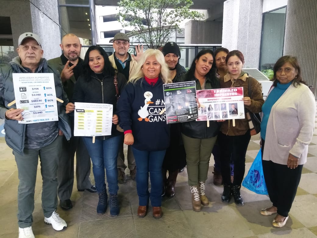Aseguraron que desde el fin de semana se agendaron diversas protestas por parte de organismos civiles y el sábado habrá una manifestación más grande. 