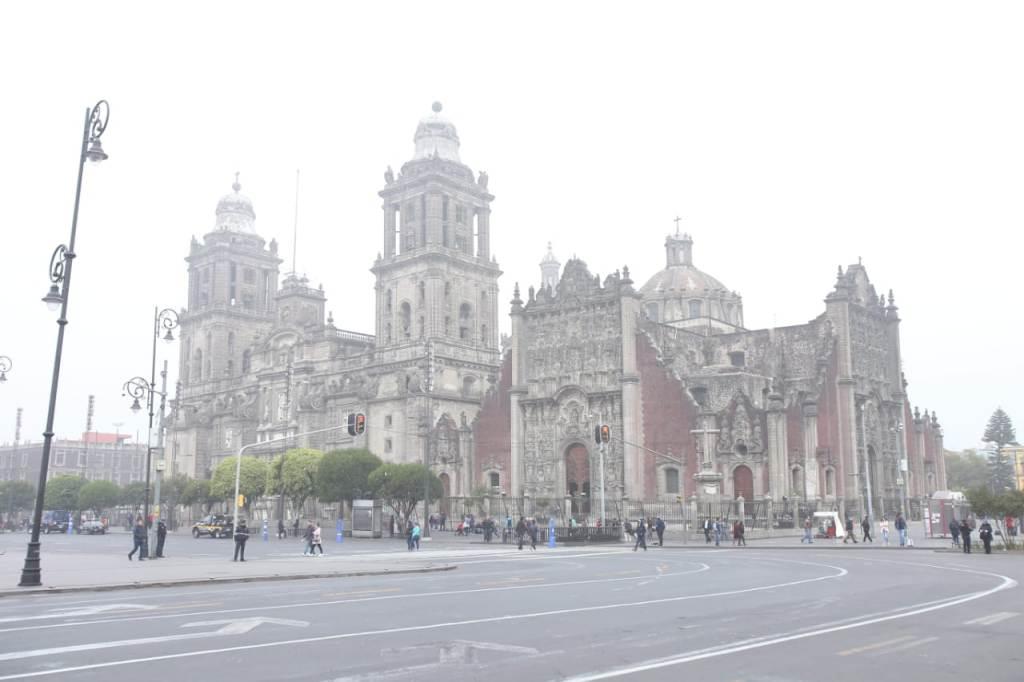 Un banco de niebla 'inundó' la Ciudad de México desde las 4:00 horas. | Juan Carlos Bautista