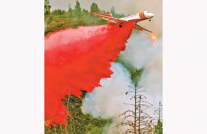 California sufrió grandes pérdidas. Noah Berger/AFP