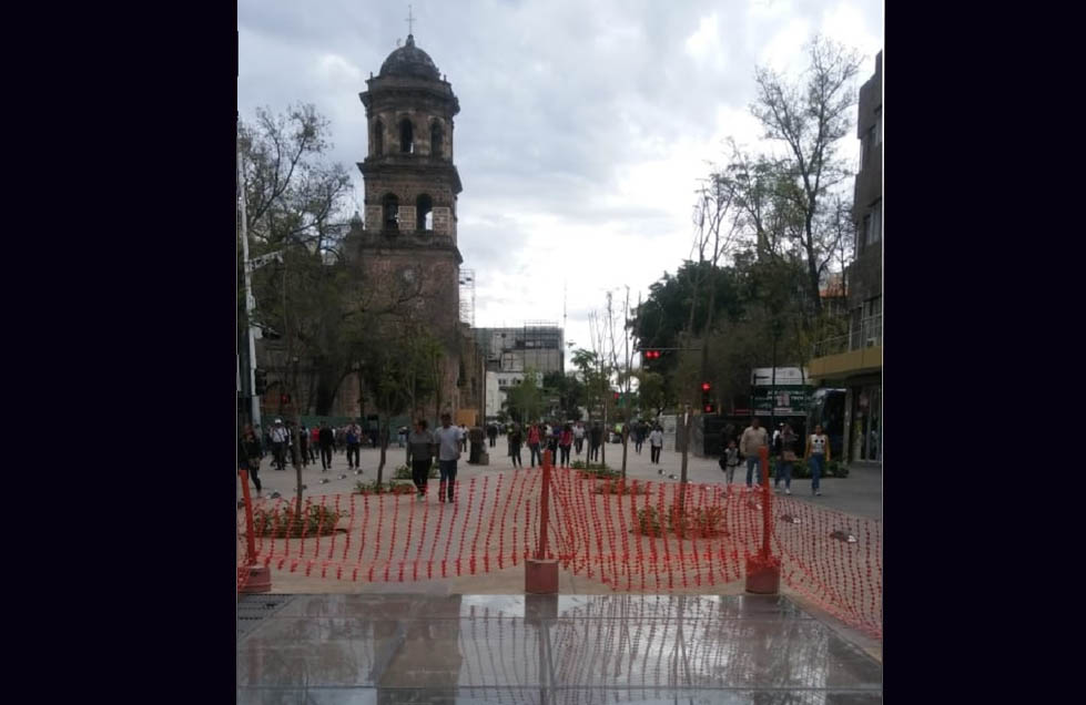 El INAH señaló que las ruinas en Paseo Alcalde son del siglo XIX (Enrique Vázquez)