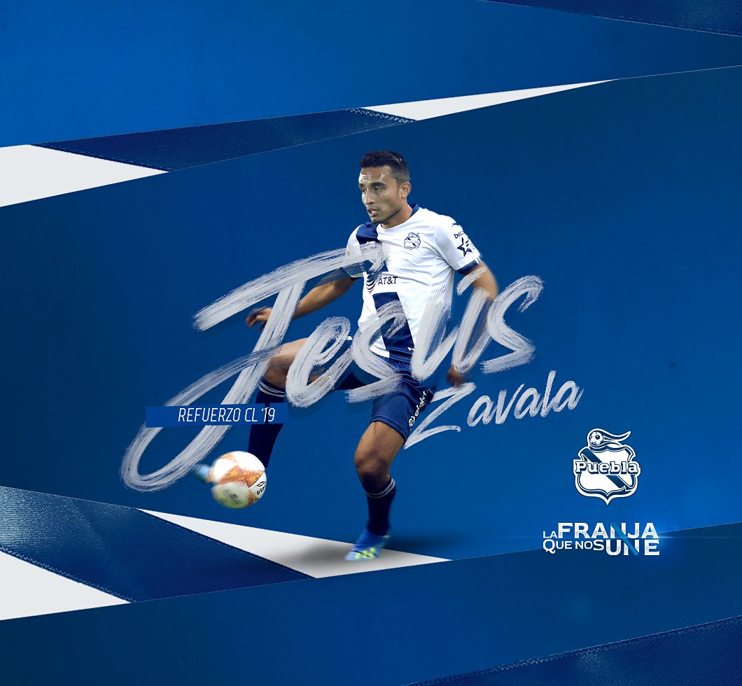 Jesús Zavala es nuevo refuerzo de Puebla (@ClubPueblaMX)