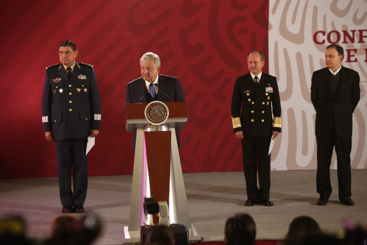 López Obrador da su primera conferencia matutina del año. (Juan Carlos Bautista | Milenio)