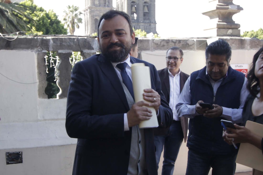 Secretario de gobernación municipal, René Sánchez Galindo (Miguel Romero)