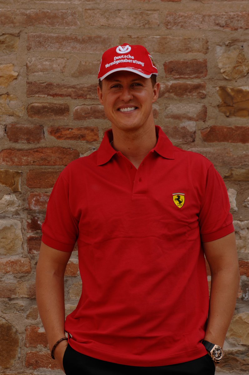 El ex piloto alemán Michael Schumacher (@Ferrari)