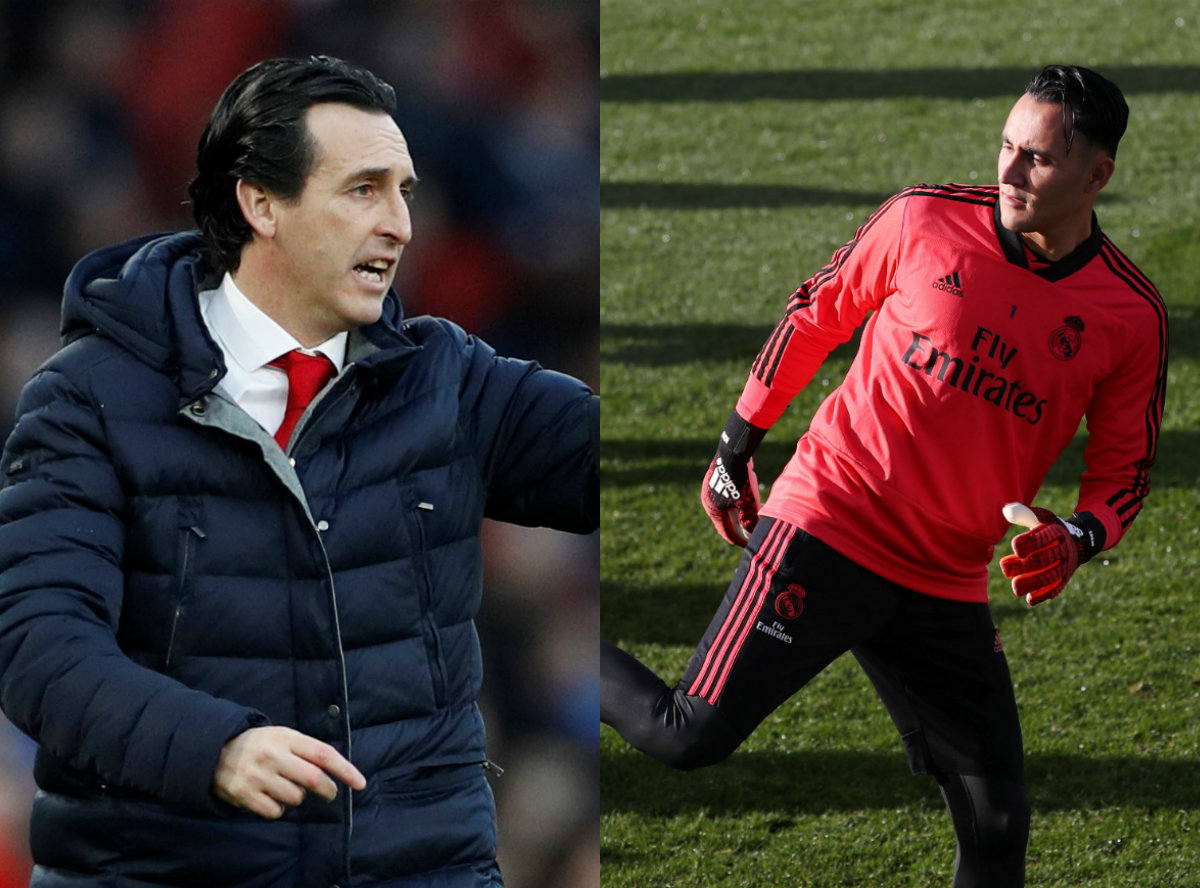 Emery niega interés del Arsenal en fichar a Keylor Navas (Reuters)