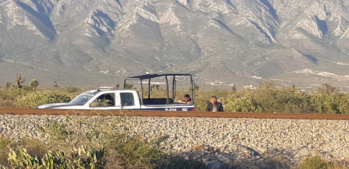 Los restos estaban a un lado del tren. Foto: Mayte Villasana