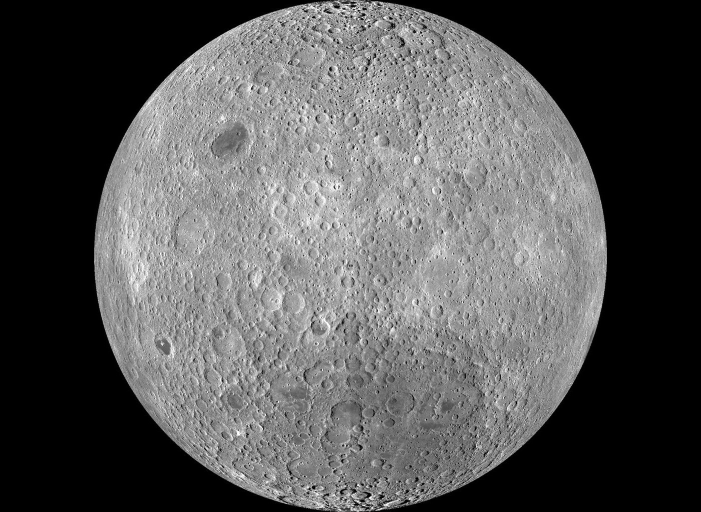 La cara oculta de la Luna no siempre está oscura. (AP)