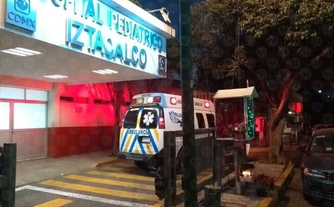 La bebé fue trasladada al hospital pediátrico de Iztacalco. | Jorge Becerril