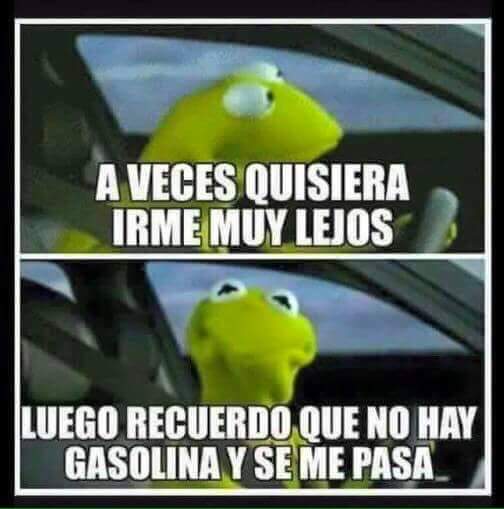 Los memes ante la falta de gasolina no pudieron esperar