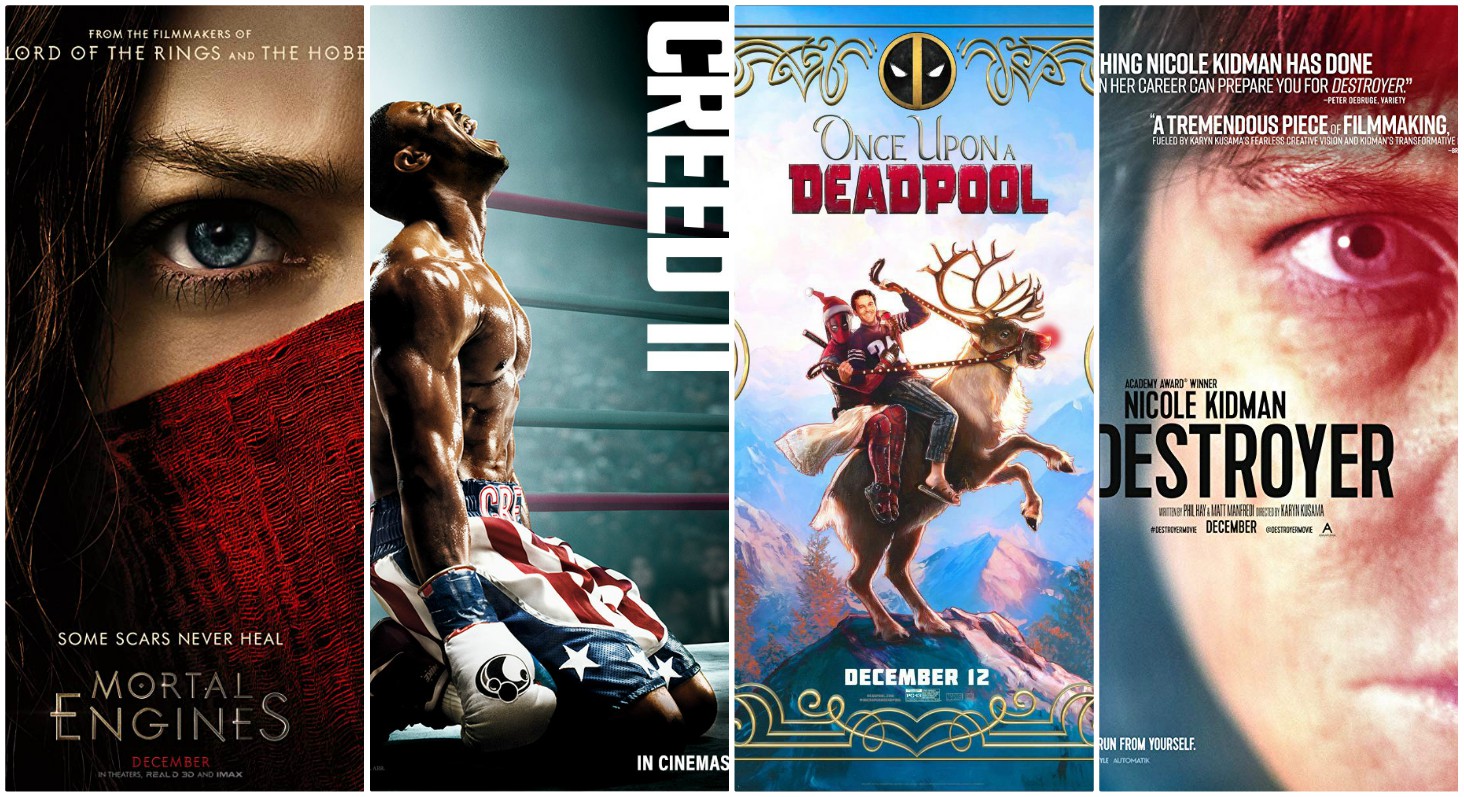 Los primeros estrenos de cine de 2019. (Especial)