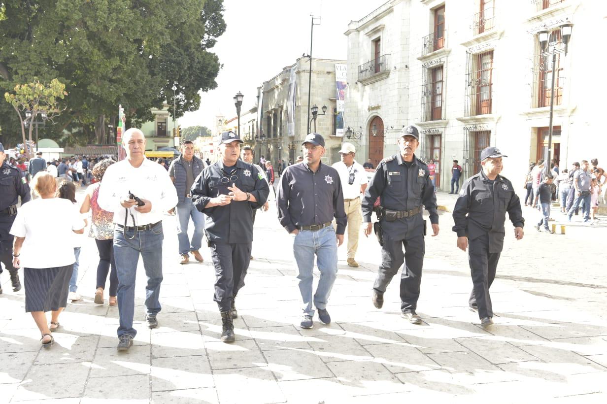 La SSP de Oaxaca desplegó seguridad ante llegada de Reyes Magos. (Especial)