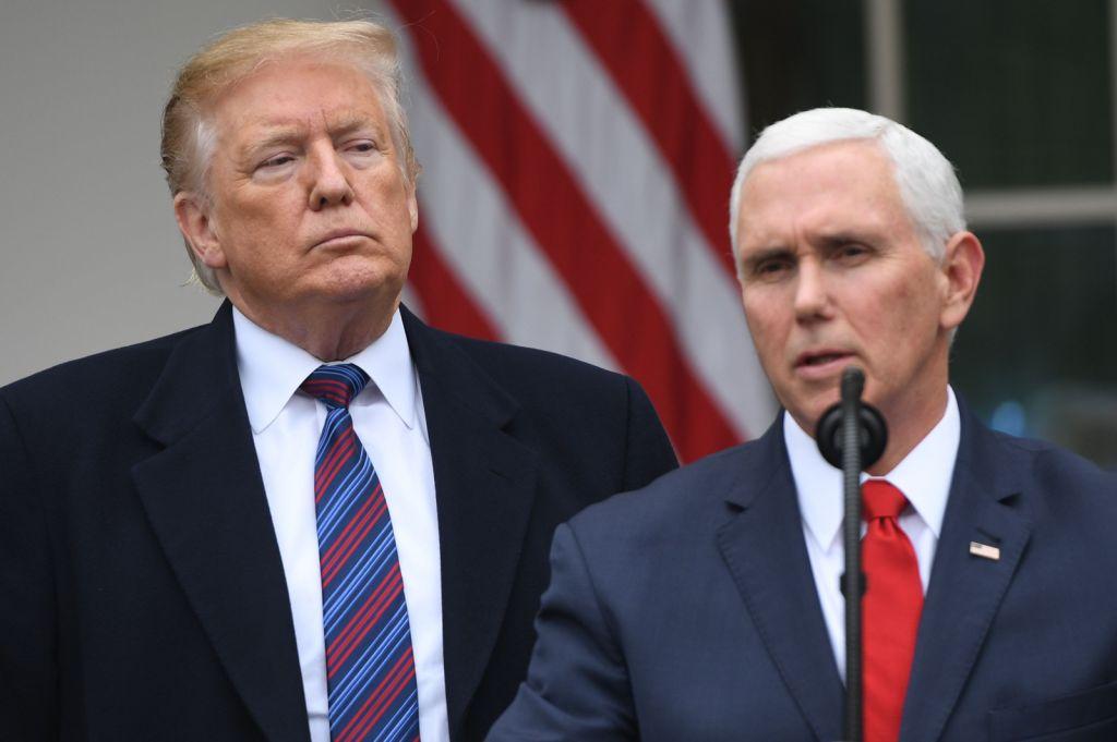 Trump señaló que Mike Pence le informó que la reunión no tuvo avances. (AFP)