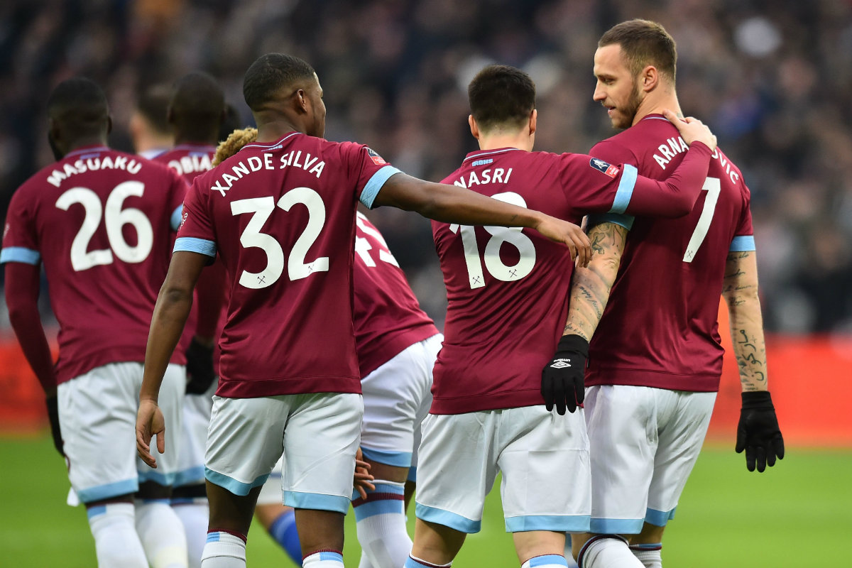 El West Ham se mantiene en la FA Cup (AFP)